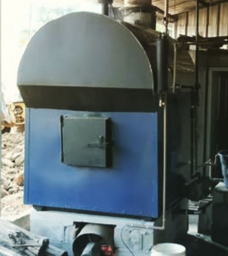Caldeira compacta de 700 Kgv/H